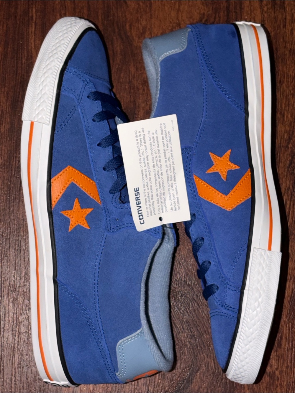 Converse size 11 Blue Suede Sneakers